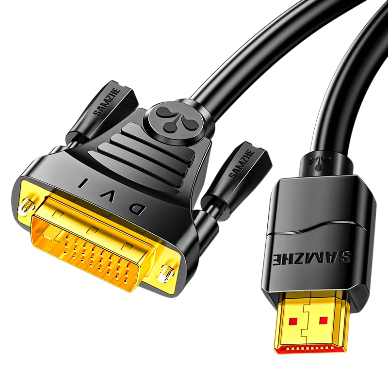 Cable HDMI a DVI-D 24+1 macho a macho 1 m