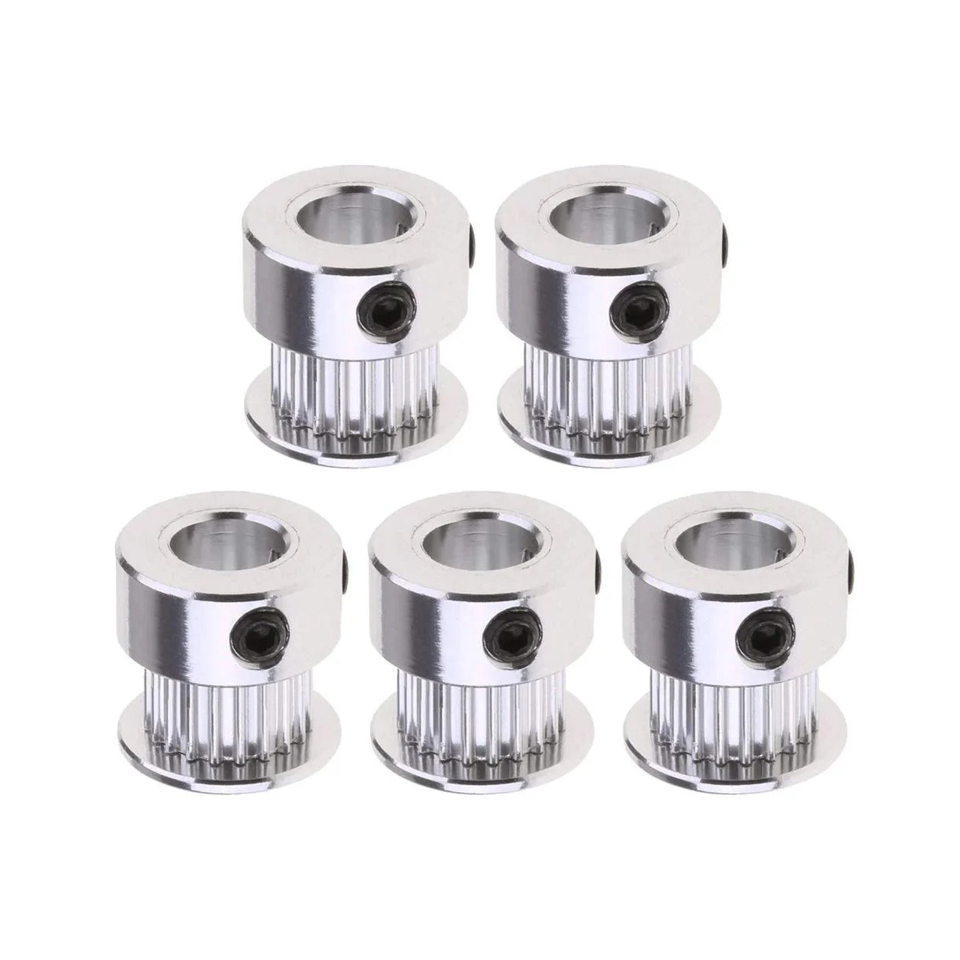 Polea dentada GT2 20 dientes para eje de 8 mm